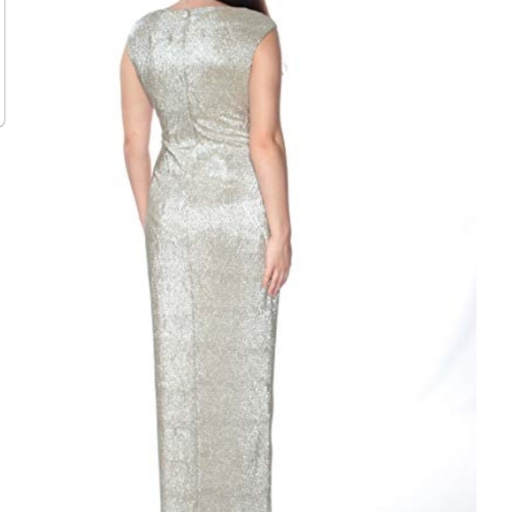 Golden Ralph Lauren Evening Dress - Picture 2 of 7